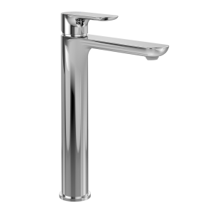 Villeroy and Boch O.novo Tall Basin Mixer with Push open Waste   Chrome