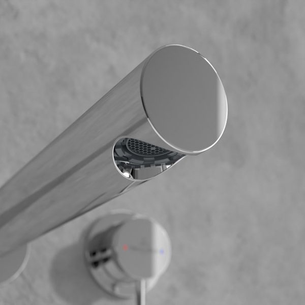 Villeroy and Boch Loop & Friends Wall Mounted Single Lever Basin Mixer   Chrome - Image 2