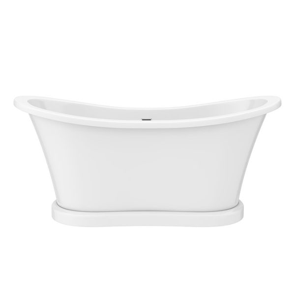 Trafalgar 1685 x 745 Double Ended Slipper Roll Top Bath - Image 3
