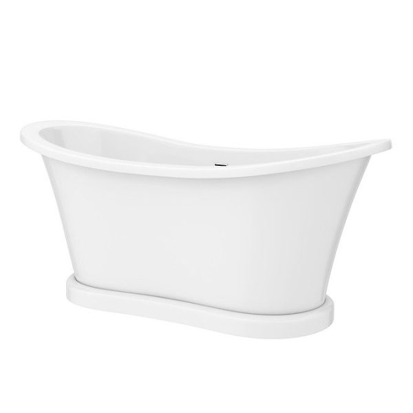 Trafalgar 1685 x 745 Double Ended Slipper Roll Top Bath - Image 2