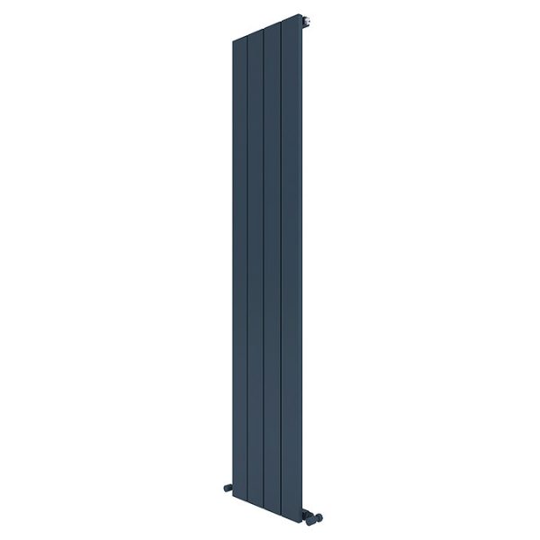 Carisa Nemo Single Panel Textured Anthracite Aluminum Radiator 1800 x 375mm - Image 3