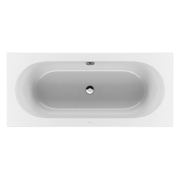 Villeroy and Boch Loop & Friends Double Ended Bath with Oval Inner 1800 x 800mm - Image 2