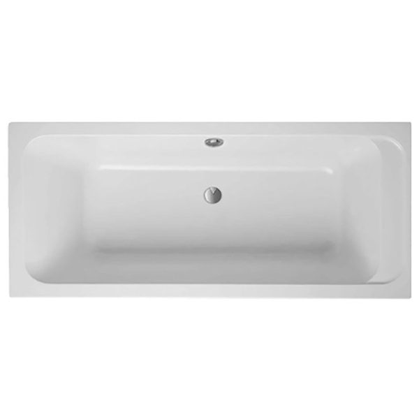 Villeroy and Boch Architectura 1800 x 800mm Double Ended Rectangular Bath   UBA180ARA2V 01 - Image 2