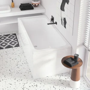 Villeroy and Boch Architectura 1800 x 800mm Double Ended Rectangular Bath   UBA180ARA2V 01