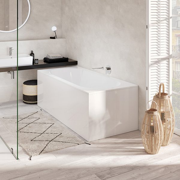 Villeroy and Boch Oberon Single Ended Rectangular Bath - Image 3