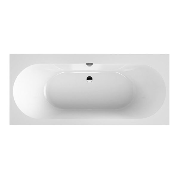 Villeroy and Boch Oberon 2.0 1800 x 800mm Double Ended Rectangular Bath - Image 2