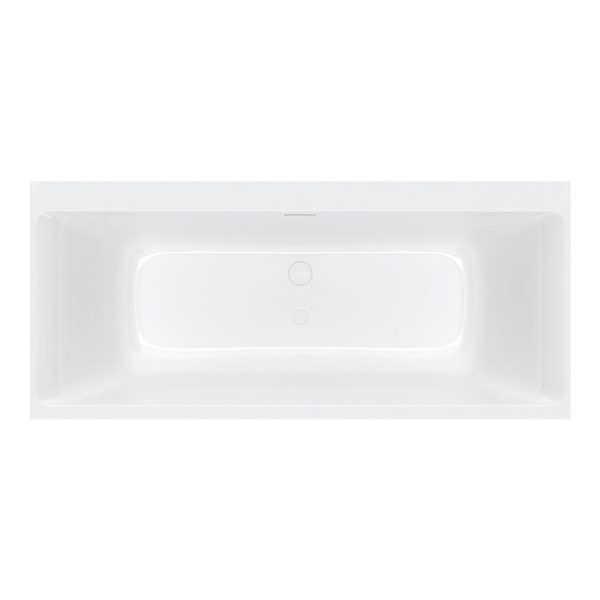 Villeroy and Boch Subway 3.0 Double Ended Rectangular Bath with SilentFlow Bath Filler - Image 4