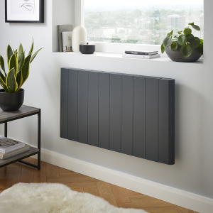 Urban Electric Smart Wifi Aluminium Panel 2000W Energy Saving Horizontal Anthracite Radiator   500 x 907mm