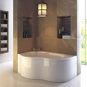 Ultra Estuary LH 4mm Acrylic Corner Bath with Panel + Legset