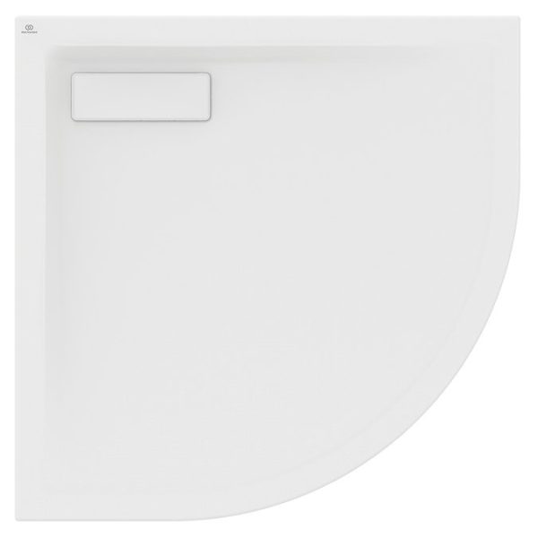 Ideal Standard Silk White Ultraflat New Quadrant Shower Tray + Waste - Image 2