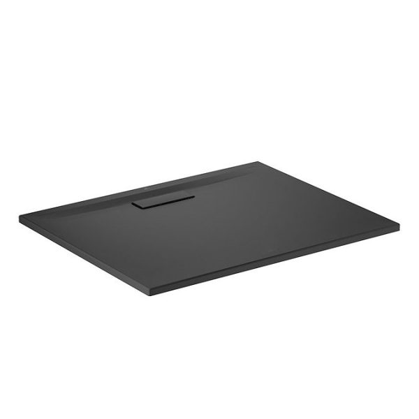 Ideal Standard Silk Black Ultraflat New Rectangular Shower Tray + Waste - Image 3