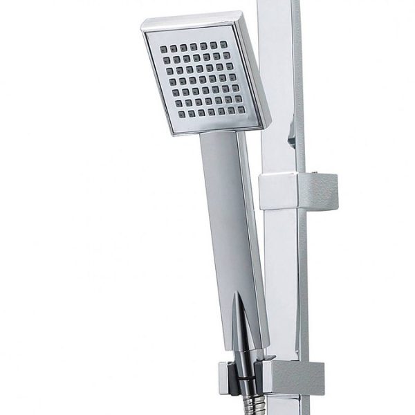 Triton Tees Thermostatic Bar Shower Mixer with Diverter & Kit   Chrome - Image 5