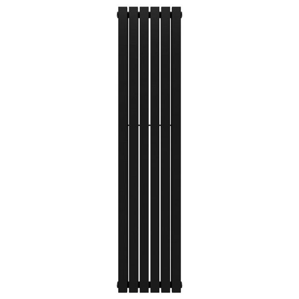 Urban Vertical Radiator   Matt Black   Double Panel (1600x354mm) - Image 3