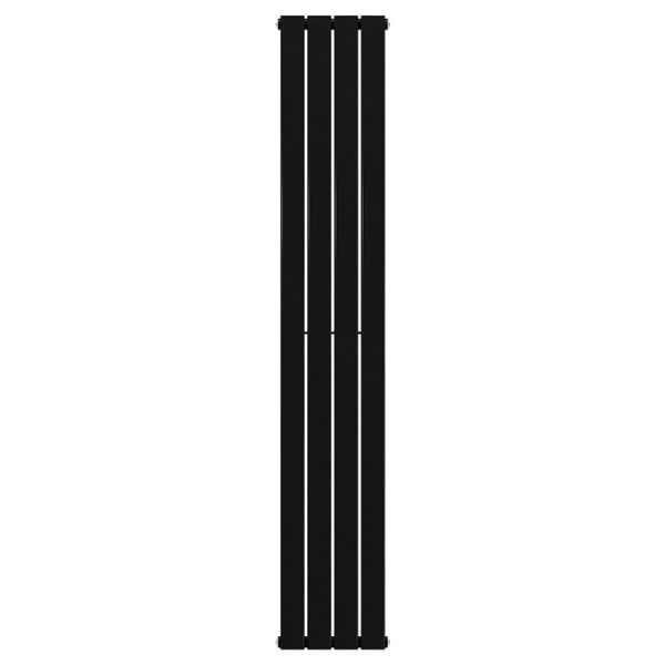 Urban Vertical Radiator   Matt Black   Single Panel (1800x304mm) - Image 3