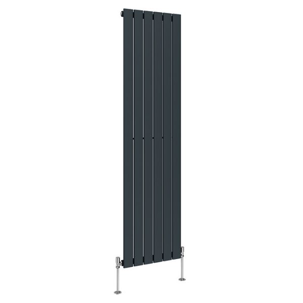 Urban Vertical Radiator   Anthracite   Single Panel (1800x456mm) - Image 7