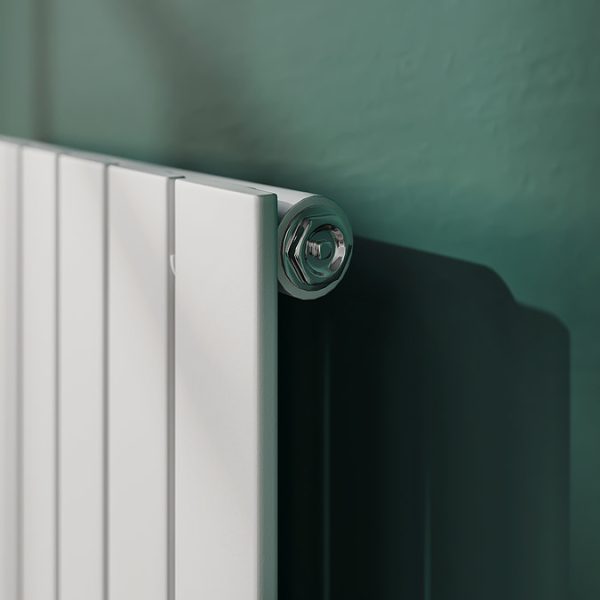 Urban Vertical Radiator   White   Single Panel (1800x456mm) - Image 2