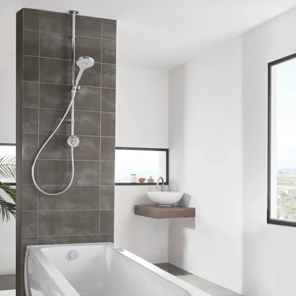Aqualisa Unity Q Smart Shower Exposed with Adjustable Head and Bath Fill