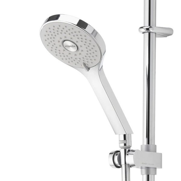 Aqualisa Unity Q Smart Shower Exposed with Adjustable and Ceiling Fixed Head - Image 5