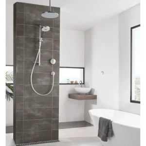 Aqualisa Unity Q Smart Shower Concealed with Adjustable and Ceiling Fixed Heads