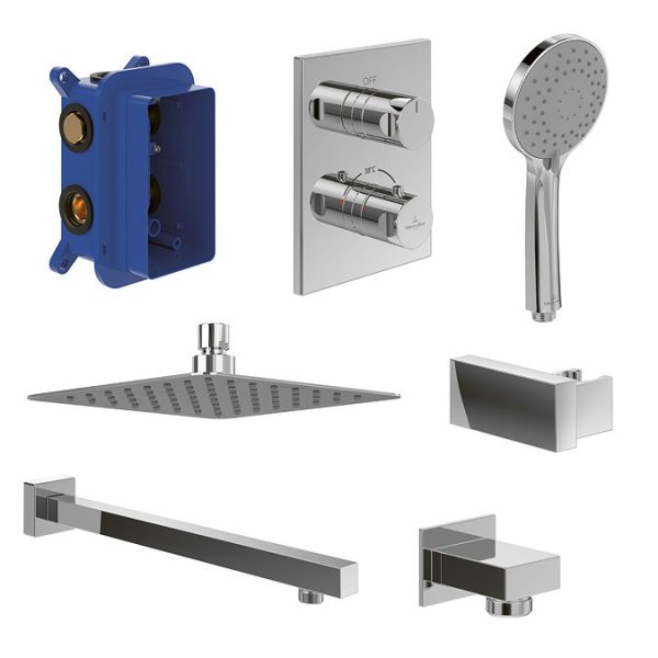 Villeroy and Boch Square Complete Shower Set - Image 3