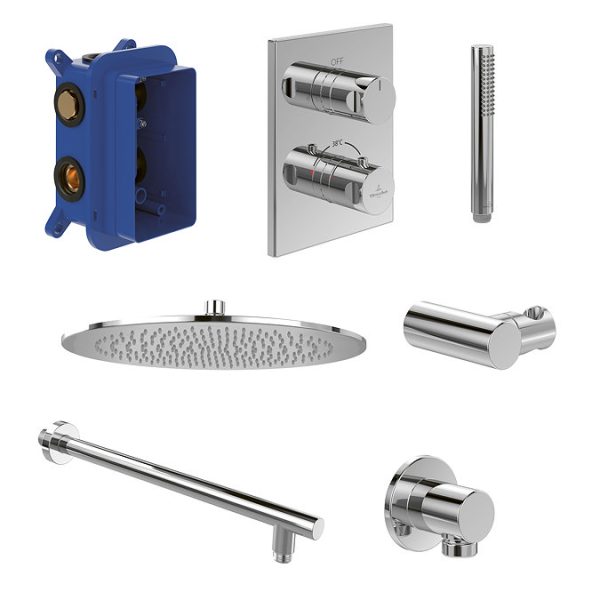 Villeroy and Boch Premium Round Complete Shower Set - Image 3