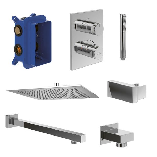 Villeroy and Boch Premium Square Complete Shower Set - Image 3