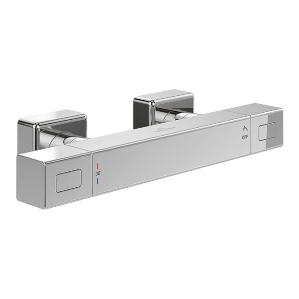 Villeroy and Boch Verve Square Thermostatic Shower Mixer Set - Image 3