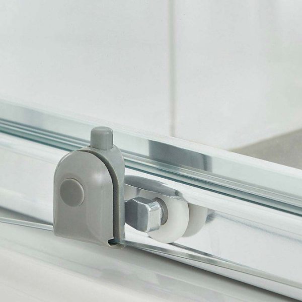 Newark Offset Quadrant Shower Enclosure Only (Easy Fit) - Image 4