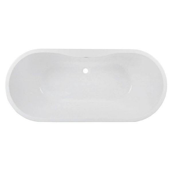 Verona Grey Freestanding Modern Bath - Image 3