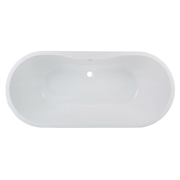 Verona Black Freestanding Modern Bath - Image 3