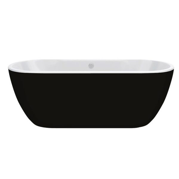 Verona Black Freestanding Modern Bath - Image 4