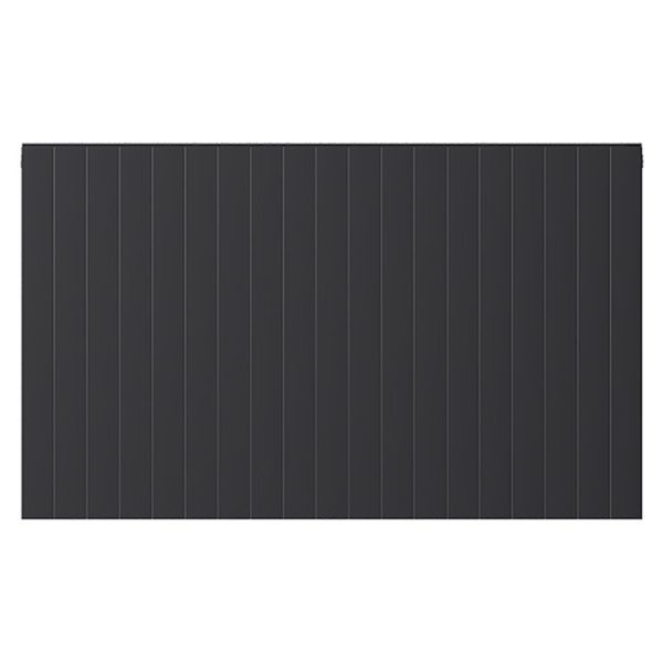 Stelrad 600 x 1400mm Compact Vertical Line Concept K2 Type 22 Anthracite Double Panel Radiator - Image 4