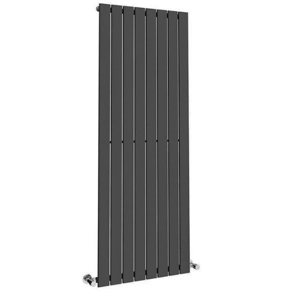 Urban Vertical Radiator   Matt Black   Single Panel (1600mm High) 608mm Wide - Image 4