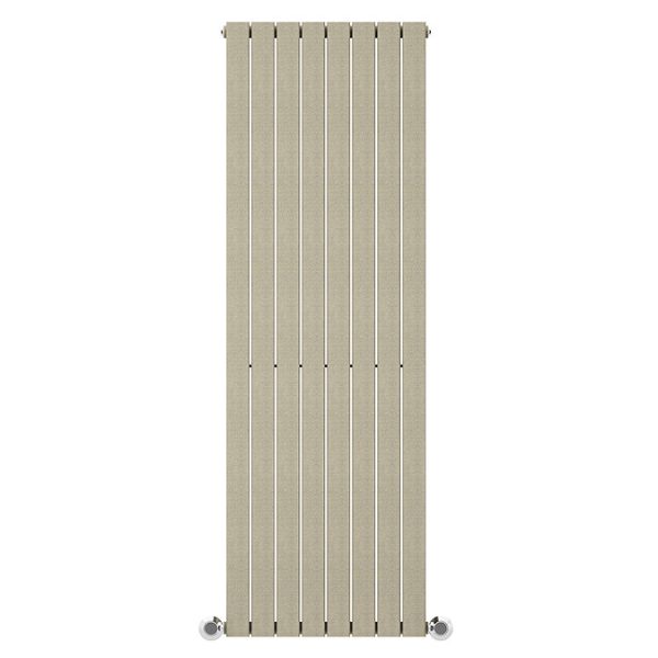 Urban Vertical Radiator   Taupe Speckled Stone Effect   Double Panel (1600x608mm) - Image 4
