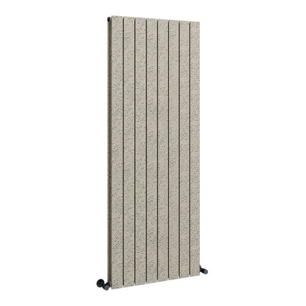 Urban Vertical Radiator   Taupe Speckled Stone Effect   Double Panel (1600x608mm) - Image 7