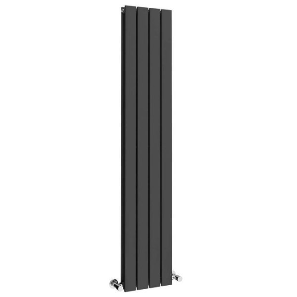 Urban Vertical Radiator   Matt Black   Double Panel (1800mm High) 304mm Wide - Image 4