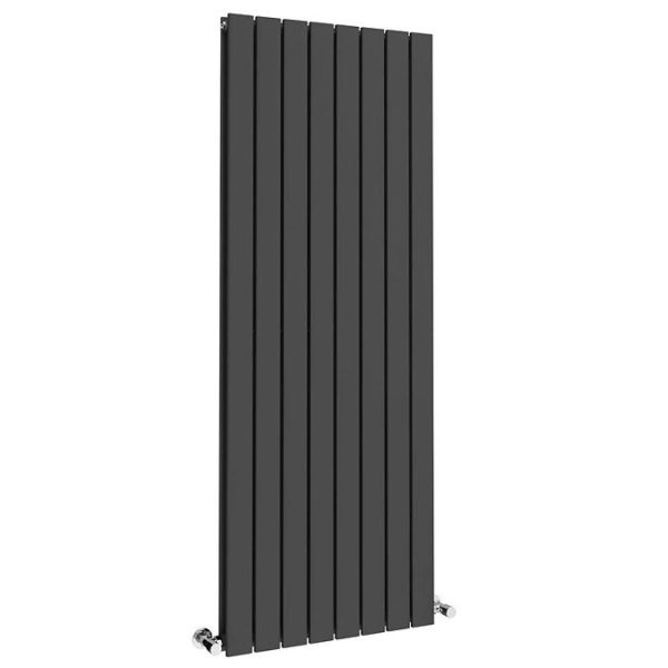 Urban Vertical Radiator   Matt Black   Double Panel (1600mm High) 608mm Wide - Image 4