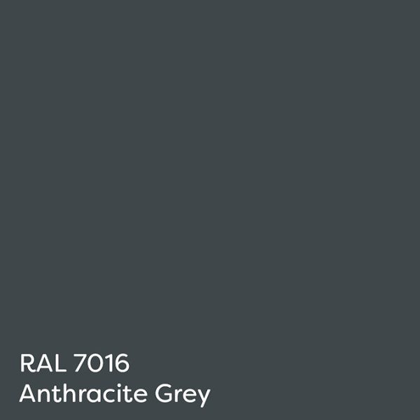 Urban Vertical Radiator   Anthracite Grey   Double Panel (1600mm High) 456mm Wide with Rail - Image 4