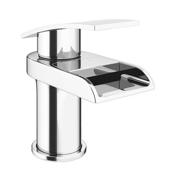 Zen Waterfall Cloakroom Mono Basin Mixer - Image 2