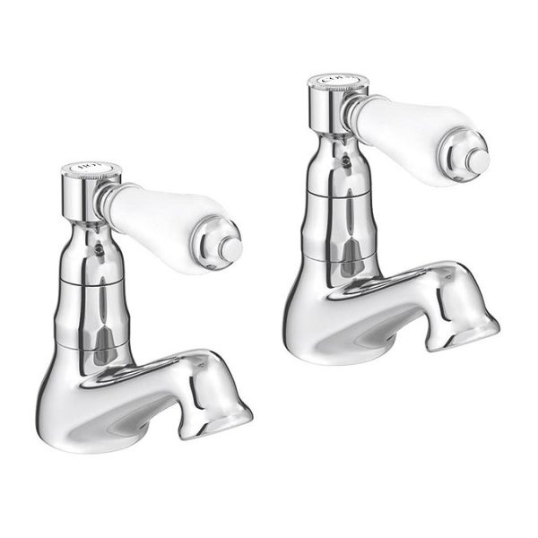Lancaster Traditional Basin Taps - Image 3