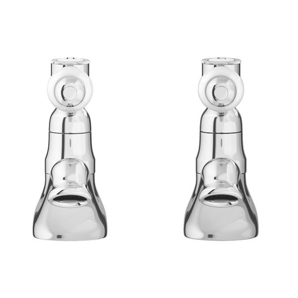 Lancaster Traditional Basin Taps - Image 2