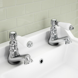 Lancaster Traditional Basin Taps
