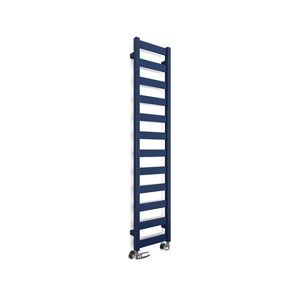 Terma Vivo Denim Blue Heated Towel Rail 1390 x 300mm - Image 4