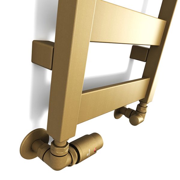 Terma Vivo Brass Heated Towel Rail 1390 x 300mm - Image 5