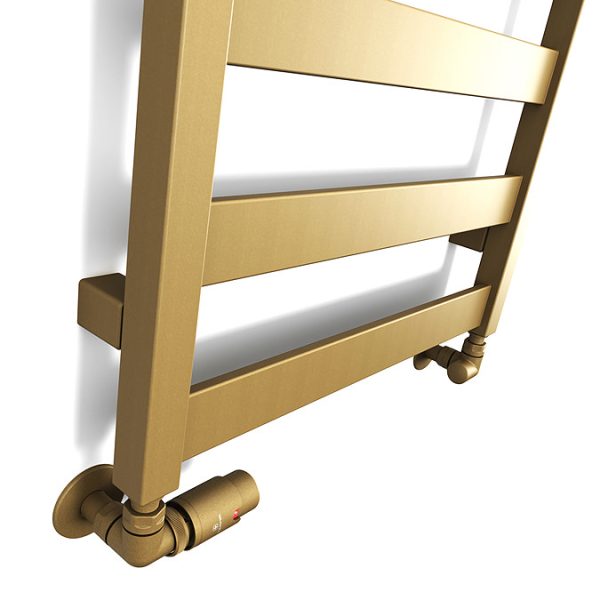 Terma Vivo Brass Heated Towel Rail 1630 x 500mm - Image 5