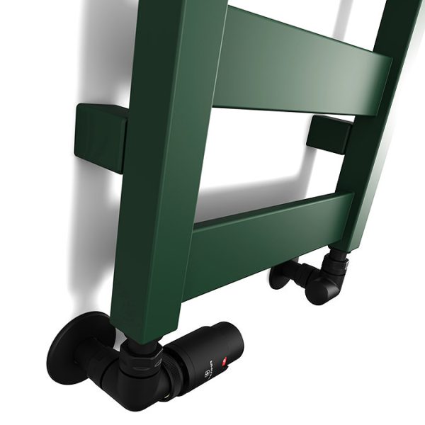 Terma Vivo Green Heated Towel Rail 1390 x 300mm - Image 4