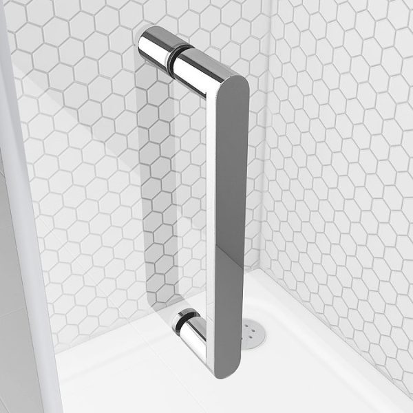 Venice 900 x 900mm Bi Fold Door Shower Enclosure without Tray - Image 2