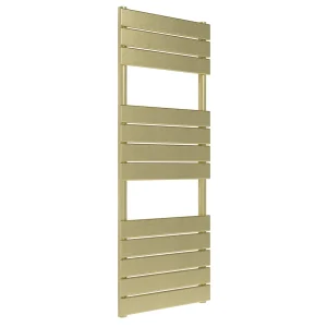 Venice Pannello Heated Towel Rail   Brushed Brass (1213 x 500mm)