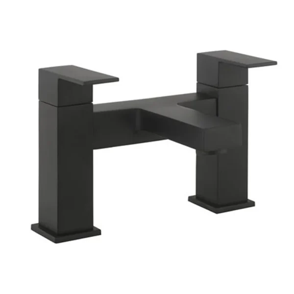 Crosswater Verge Bath Filler Matt Black