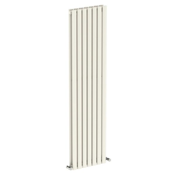 The Heating Co. 1600 x 406mm Salvador White Double Vertical Radiator - Image 3